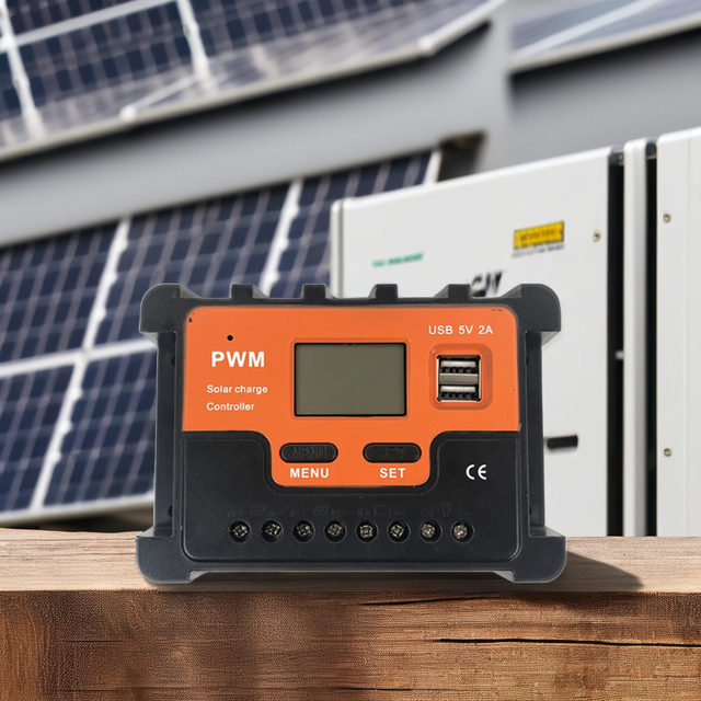Manufacturer 20A 30A 40A 60A 80A 100A Battery Panel Solar Charge Controller 12V/24V Dual Usb Ports Solar Charger Controller