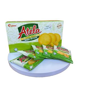 ATELA 150G Vietnam OEM Snack al por mayor galletas crujientes de patata dulce y salada en bolsita y caja de embalaje - Product Image 2