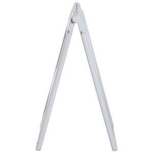 Cornice Pubblicitaria Pieghevole Portatile in Plastica 22x28 Pollici, Espositore Bifacciale Quadrato in Alluminio per Mostre - Product Image 4