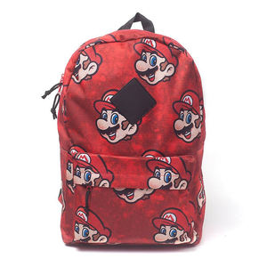 Sac à dos scolaire robuste aux designs personnalisés, grande capacité, coutures renforcées, imperméable, résistant à l'eau, bretelles courbées - Product Image 1