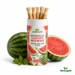 Paquetes de Miswak con Sabor a Sandía, Paquete de 6 Palitos Herbales para el Cuidado Dental con Sabor Refrescante, Diseñados para Dientes Saludables y Aliento Fresco - Product Image 4