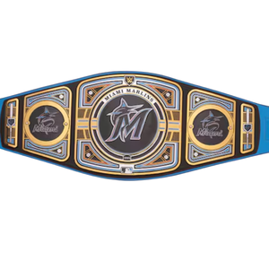 Cinturón de Campeonato de los Miami Marlins, Cinturón de Lucha Libre Personalizable de Alta Calidad, Cinturón Deportivo Coleccionable para Fanáticos - Product Image 2