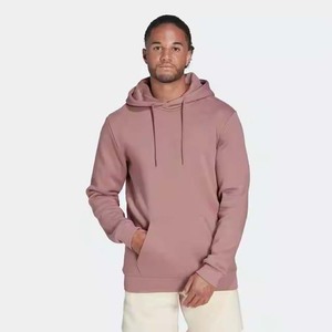Sudadera con Capucha para Hombre, Color Sólido, Corte Regular, Felpa Francesa, Algodón, Estilo Casual, Otoñal - Product Image 1