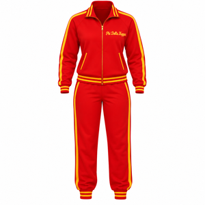 PDK <b>Womens</b> Polyester Tracksuit Versatile Sports Clothing Featuring Zip Closure <b>Jacket</b> and Matching Joggers for Training Sessions - Product Image 3
