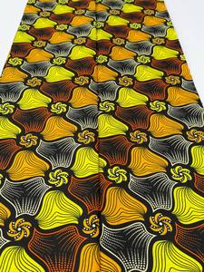 Tela de algodón de cera africana de Kenia colorida Material Real Ankara para vestidos Camisas Bolsos y moda cultural - Product Image 6