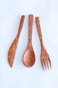 Cubiertos de Madera Ecológicos, Juego de Utensilios de Bambú Reutilizables, Vajilla Hecha a Mano para Cocina y Comedor, Cubiertos Portátiles y Sostenibles - Product Image 3