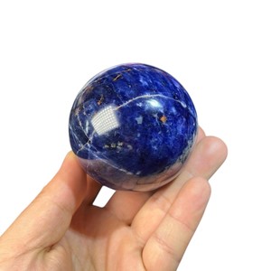 Esfera de Cristal de Sodalita Azul Natural, Bola de Piedra Preciosa Pulida para Decoración del Hogar y Feng Shui - Product Image 3