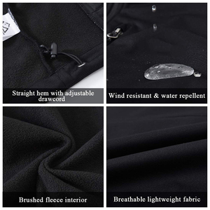 Chaqueta Impermeable de Alta Calidad para Hombre, con Cuello Alto y Cierre de Cremallera, para Otoño/Invierno, Informal, para Trabajo al Aire Libre - Product Image 6