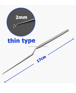 Gancho de Acero Inoxidable WPS para Eliminar Cera de Oídos, Herramienta Recta Tipo Pistola para Cerumen, Otoscopio ENT, Instrumento Quirúrgico para Limpieza Hospitalaria - Product Image 2