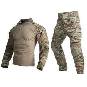 Ensemble veste et pantalon camouflage jungle pour homme, impression personnalisée, uniforme de randonnée, tenue de camouflage - Product Image 6