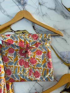 ชุดนอนผ้าฝ้ายลายเสือ: ชุดนอนสไตล์โบฮีเมียน - Product Image 3