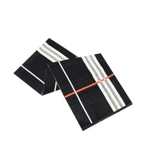 Factory Manufacture Men's Long Wool Scarf Striped Reversible Custom Design & Color Warm Winter Daily Use Neck Scarfs For College - Product Image 2