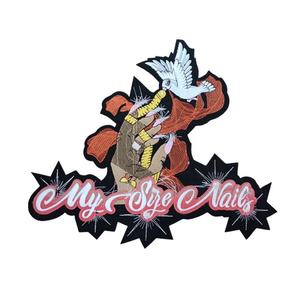 Parches Bordados Termoadhesivos con Diseño Personalizado para Ropa, Muestra Gratuita, Logotipo Personalizado Bordado - Product Image 3