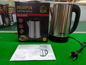 Cordless Electric <b>Kettle</b> Stainless Steel Food Grade 1350W Automatic Shut-off Boil-Dry Protection 2.0L/2.3L Outdoor Hotel - Product Image 1