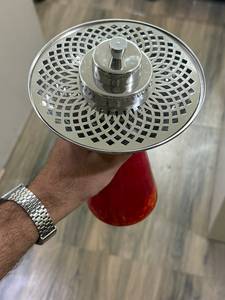 Brûleur à Bakhoor en résine rouge et métal, prix d'usine, porte-encens arabe Mubkhar pour la décoration de la maison, les mariages et le Ramadan - Product Image 2