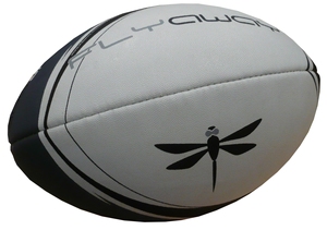 Customized Logo Printed Eco-Friendly Size 5 Rubber Compound Rugby Training Balls for Match Sports Use Durable Outdoor Practice - Product Image 4