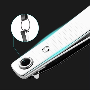 กรรไกรตัดเล็บสแตนเลสแบบมืออาชีพ ดีไซน์ไบโอนิคส์ ปากกว้าง ทนทาน อุปกรณ์เสริมความงาม กรรไกรตัดเล็บ ป้องกันการบาดผิว - Product Image 5