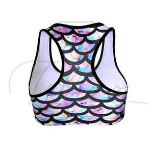 Sujetador Deportivo de Alta Calidad para Tallas Grandes, Hecho en Pakistán, Nuevo Diseño, Ropa de Gimnasio, Sujetador Deportivo para Mujer, Spandex/Nailon Sin Costuras - Product Image 2