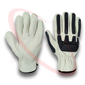 Venta caliente Anti Impact Goatskin Guantes de conductor La mejor calidad Guantes de conducción protectores de impacto La mejor opción Guantes de impacto - Product Image 1