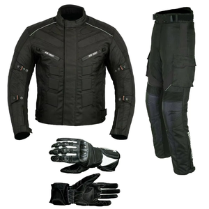 Combinaison de moto en cuir personnalisée pour l'hiver, imperméable, respirante, résistante, veste et pantalon unisexe à vendre, combinaison de moto en cuir - Product Image 1