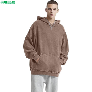 Sweat-shirts à capuche unisexes en molleton de coton respirant et écologique, coupe classique, 400 GSM, hiver, vente en gros - Product Image 1