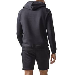 Ensemble deux pièces homme 2026 : sweat à capuche et short, été, 100 % coton, grandes tailles, uni, élégant, logo personnalisé sérigraphié, haute qualité - Product Image 6