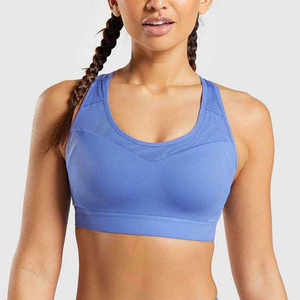 Sujetador deportivo negro sin costuras para mujer Harry Johnson, espalda cruzada, cuello redondo, soporte medio, transpirable, ajuste sólido, ecológico - Product Image 1