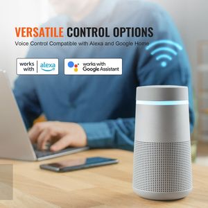 Interruttore Dimmer Smart WiFi 100/250V AC 2.4GHz, Dimmerazione Continua 15% 85%, Interruttore LED Dimmerabile Smart con Pannello Touch 12V/24V - Product Image 5