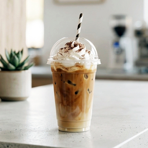 Wholesale Clear Disposable 12oz 16oz 24oz PP PET <b>Cups</b> Coffee Tea Matcha Bubble Tea Transparent <b>Plastic</b> <b>Cups</b> With Lids - Product Image 3