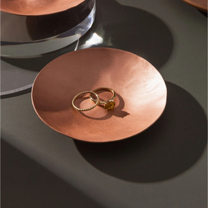 Bol à bijoux en métal doré, style glamour, pour bagues, boucles d'oreilles, colliers, cadeau de mariage, bol décoratif pour bibelots - Product Image 4