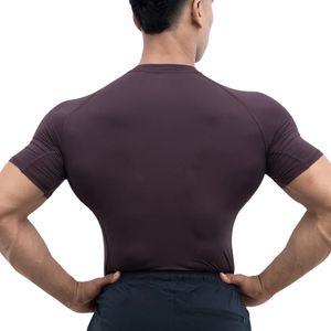 Camiseta Deportiva de Compresión para Hombre, Personalizada, al por Mayor, de Manga Corta, Secado Rápido, Transpirable, para Gimnasio, Entrenamiento, Running, Fitness - Product Image 5
