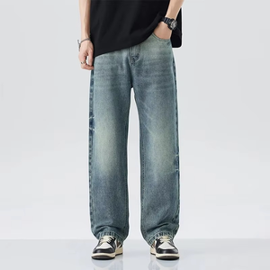 New Style Denim Jeans <b>Men</b> <b>Stretch</b> Straight Leg Business Formal Casual Breathable <b>Man</b> Cotton Jeans Pants <b>Men</b> Clothing Denim Pants - Product Image 5