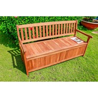 Moderne Landhaus-Stil Hochwertige Holz-Aufbewahrungsbank Multifunktional für Garten & Sofa-Nutzung Set Verfügbar