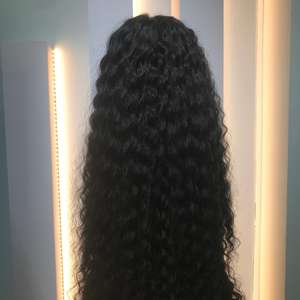 13x6 cheveux vierges vietnamiens bruts non traités HD Lace Frontal perruque 13x4 Transparent Lace Front perruques de cheveux humains Water Wave - Product Image 6