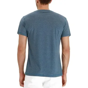 T-shirt en coton uni ultra doux pour homme, respirant, léger, confortable, décontracté, pour un usage quotidien, indispensable pour l'été - Product Image 5