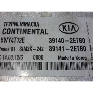 ECUs y Módulos de Computación Optima Usados 391412ETB0 - Product Image 2