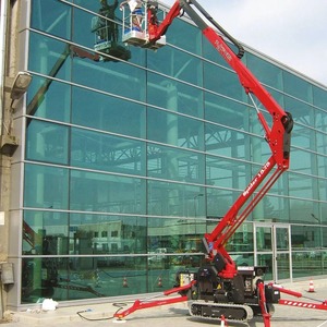 Factory Price 200kg Manlift Cherry Picker Boom Lift Telescopic Articulated <b>Towable</b> Boom Spider Lift - Product Image 4