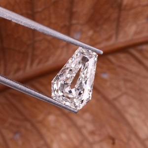 Diamant de laboratoire cultivé CVD de 1,00 carat, forme hexagonale, pureté VVS2, couleur F, pour la création de bijoux à prix abordable - Product Image 1
