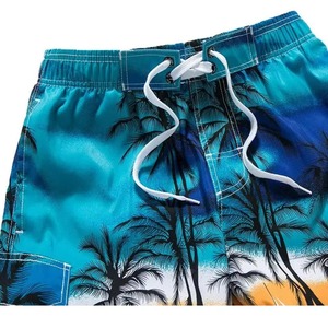 Shorts de bain pour hommes en spandex extensible 2 directions, légers, respirants, séchage rapide, impression par sublimation personnalisée - Product Image 6