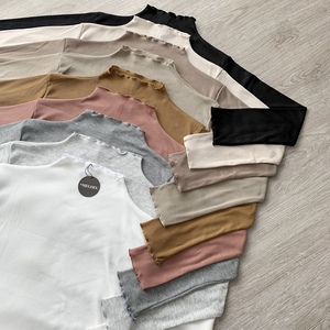 เสื้อถักลายริบสำหรับผู้หญิง มี 2 ไซส์ - Product Image 3