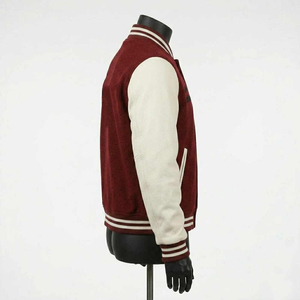 Veste universitaire de qualité supérieure, veste bomber personnalisée avec patch OEM, commande en gros de vestes universitaires, veste universitaire personnalisée avec nom et logo, vestes d'équipe scolaire - Product Image 2