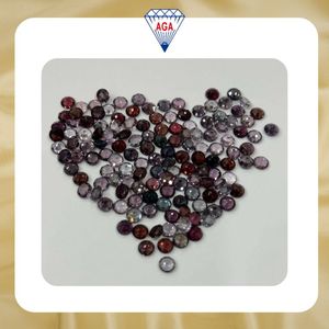 Espinela Birmana Natural de la Mejor Calidad, Piedras Preciosas Sueltas Redondas Calibradas Multicolores, Hechas a Mano, Venta al por Mayor, para Fabricación de Joyería, Calidad AAA - Product Image 6