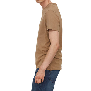 เสื้อยืดผู้ชายสีพื้นสไตล์ลำลอง ผ้าฝ้าย/โพลีเอสเตอร์ 100% เป็นมิตรกับสิ่งแวดล้อม แห้งเร็ว ระบายอากาศได้ดี เหมาะสำหรับฤดูร้อน - Product Image 3