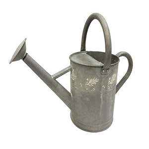 Arrosoir métallique rustique galvanisé style ferme pour plantes de jardin et usage domestique - Product Image 2