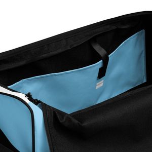 Blue Duffle <b>Bag</b> Travel Gym <b>Bag</b> Spacious Sports Carry <b>Bag</b> <b>Overnight</b> Weekender Tote with Adjustable Shoulder Strap Design - Product Image 6