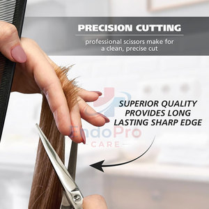 Stainless Steel Best Quality Barber <b>Scissors</b> Factory Direct Sale Barber <b>Scissors</b> For Hair Cut Online Sale - Product Image 4