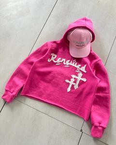 เสื้อฮู้ดดี้ดีไซน์เนอร์ทรงโอเวอร์ไซส์สำหรับผู้ชาย สไตล์สตรีท VVS มีสินค้าพร้อมส่งภายใน 3 วัน ผลิตเสื้อผ้า V1V2 ฮู้ดดี้ - Product Image 1