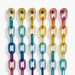 <b>Cheap</b> Hot Sale <b>Chain</b> Link Wall Decorative Wood Link <b>Chain</b> Decor Link Decoration Wholesale for Home Resin Crafts - Product Image 1