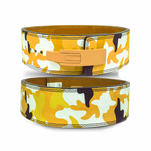 Ceinture en cuir de vachette 2026 robuste, antidérapante, légère, avec boucle à levier, protection professionnelle, respirante, unisexe, pour le fitness - Product Image 2