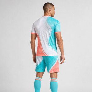 Uniforme de Fútbol Ligero para Entrenamiento, Uniforme de Fútbol Cómodo, Uniforme de Fútbol de Estilo Activo para Eventos Deportivos al Aire Libre - Product Image 2